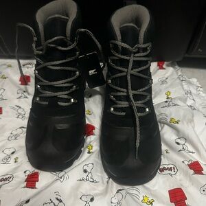 Sorel Charcoal and Black Winter Boots